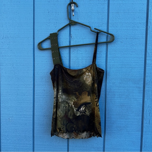 10/$30 sale 🖤 ANAC green tank top - Picture 3 of 3